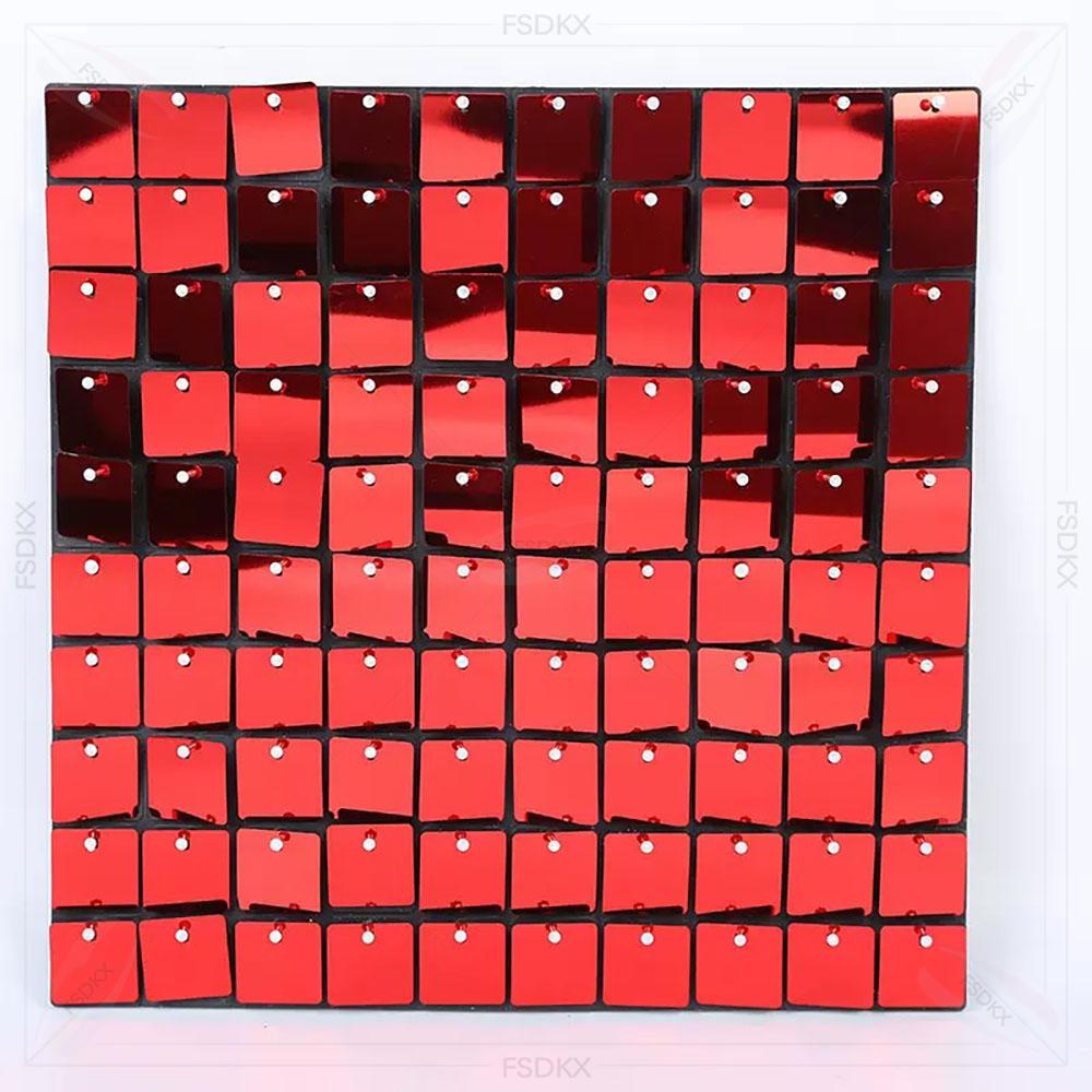 Pvc Panel Background - خلفية أكريليك ذهبية وردية لامعة فضية