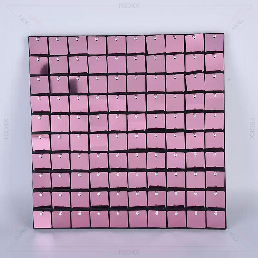 خلفية أكريليك ذهبية وردية لامع - مراجعة Pvc Panel Background وسعره
